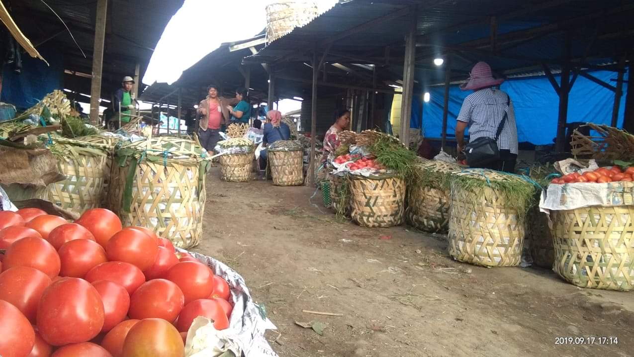 Di Tanah Karo Harga Jual Tomat Semakin Menurun